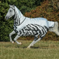 BUCAS Chemise anti-mouche cheval imperméable Buzz-off Rain -< Masque Et Couverture Anti-Uv Cheval|Couvertures Anti-Mouche Cheval
