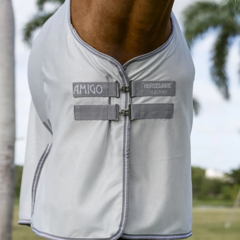 HORSEWARE Chemise anti-mouche cheval Amigo Bug Buster -< Couvertures Anti-Mouche Cheval|Couvertures Anti-Mouche Cheval
