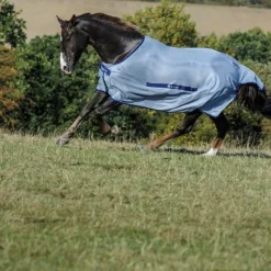 BUCAS Chemise anti-mouche cheval Buzz off avec couvre cou détachable -< Masque Et Couverture Anti-Uv Cheval|Couvertures Anti-Mouche Cheval