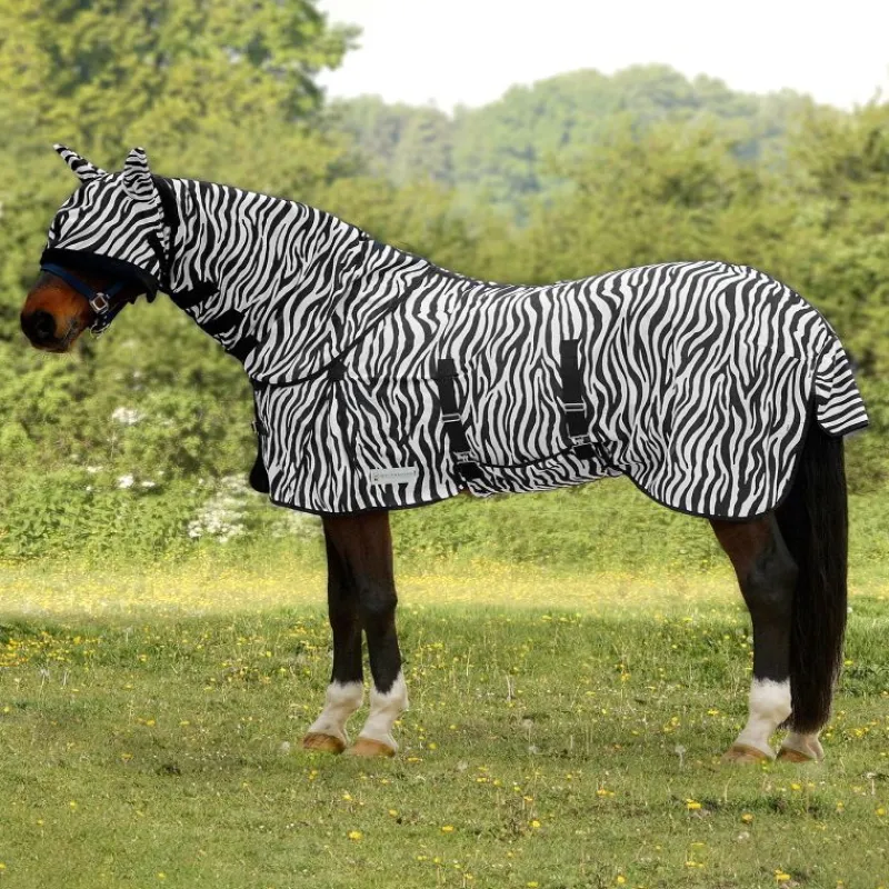 WALDHAUSEN Chemise anti-mouche cheval Zebra -< Couvertures Anti-Mouche Cheval|Couvertures Anti-Mouche Cheval