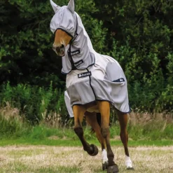 BUCAS Chemise anti-mouche cheval imperméable avec couvre-cou Buzz-off Rain -< Masque Et Couverture Anti-Uv Cheval|Couvertures Anti-Mouche Cheval