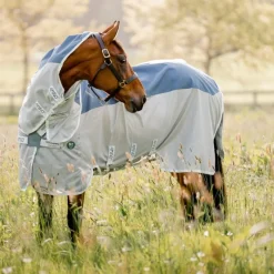 HORSEWARE Chemise anti-mouche imperméable cheval avec couvre cou Amigo AmEco Combi -< Couvertures Anti-Mouche Cheval|Couvertures Anti-Mouche Cheval