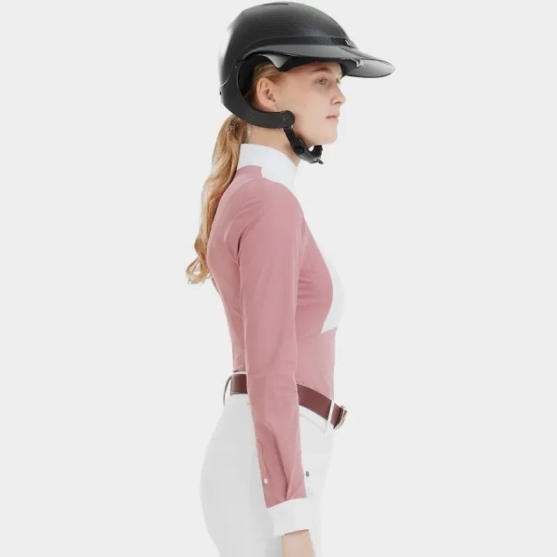 HORSE PILOT Chemise de concours Femme manches longues Monica -<Femme Concours Femme