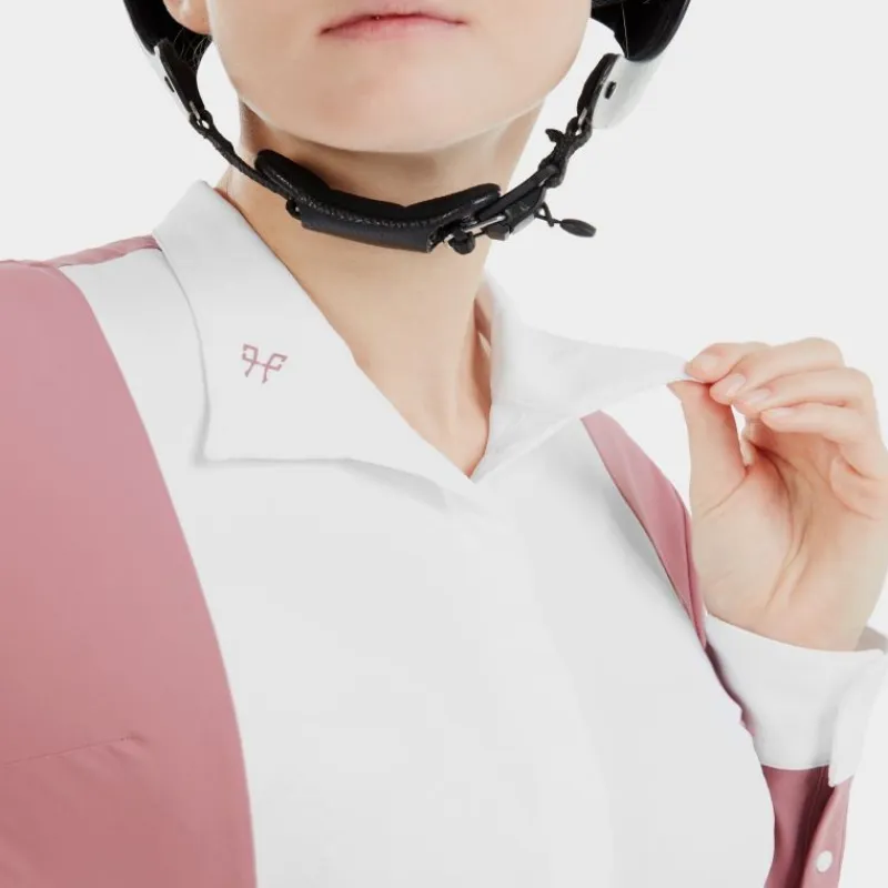 HORSE PILOT Chemise de concours Femme manches longues Monica -<Femme Concours Femme