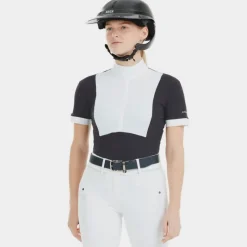 HORSE PILOT Chemise de concours Femme manches courtes Monica -<Femme Concours Femme