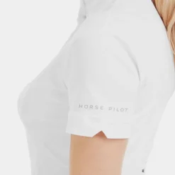 HORSE PILOT Chemise de concours Femme manches courtes Monica -<Femme Concours Femme