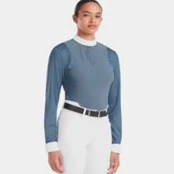 HORSE PILOT Chemise de concours femme manches longues Aerolight -<Femme Concours Femme