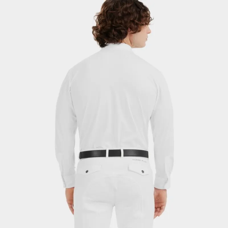 HORSE PILOT Chemise de concours homme manches longues Aerolight 24 -<Homme Concours Homme
