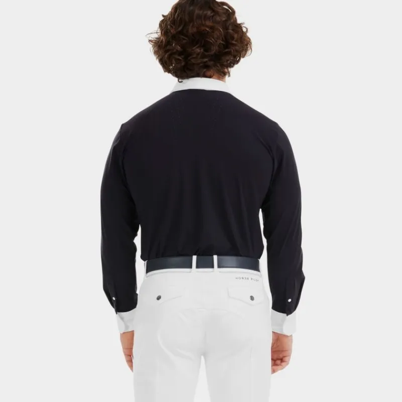 HORSE PILOT Chemise de concours homme manches longues Aerolight 24 -<Homme Concours Homme