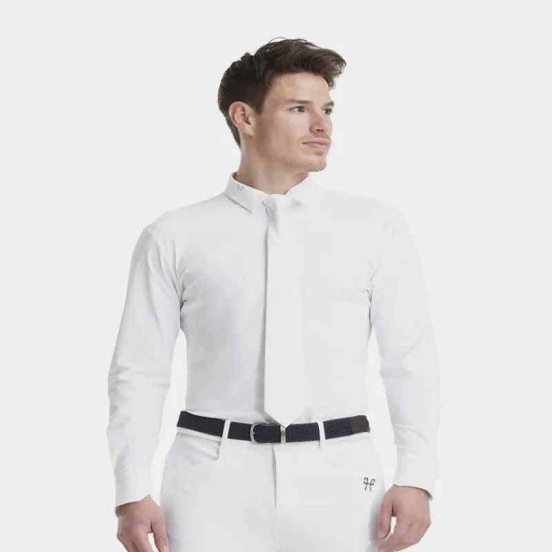 HORSE PILOT Chemise de concours homme manches longues Aerolight -<Homme Concours Homme