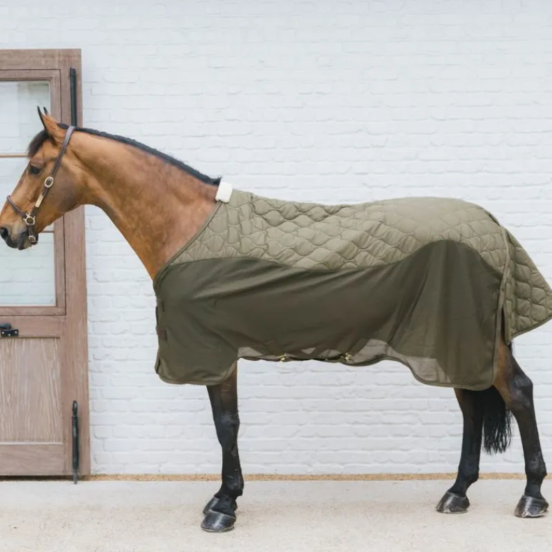KENTUCKY HORSEWEAR Chemise de transport cheval Hybride Combo Cooler Fleece - Kentucky< Chemises D'Écurie