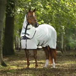 HORSEWARE Chemise d'éte anti-uv cheval avec couvre cou Natura Rambo Summer Sheet -< Masque Et Couverture Anti-Uv Cheval|Couvertures Anti-Mouche Cheval