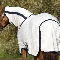 HORSEWARE Chemise d'éte anti-uv cheval avec couvre cou Natura Rambo Summer Sheet -< Masque Et Couverture Anti-Uv Cheval|Couvertures Anti-Mouche Cheval