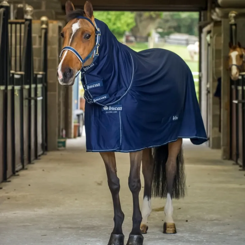 BUCAS Chemise séchante cheval avec couvre-cou Power Cooler -< Chemises D'Écurie