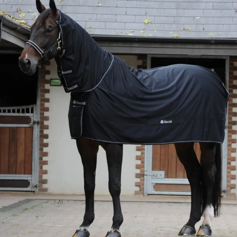 BUCAS Chemise séchante cheval avec couvre-cou Power Cooler -< Chemises D'Écurie