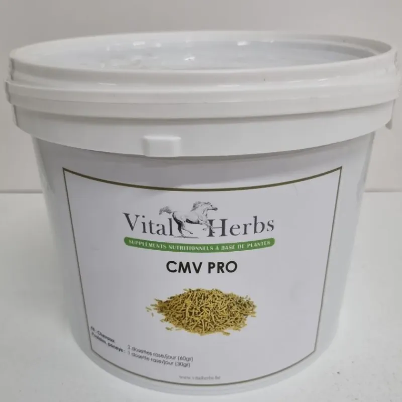 VITAL HERBS CMV Pro vitamines et minéraux cheval -< Cheval Maigre|Cmv Cheval