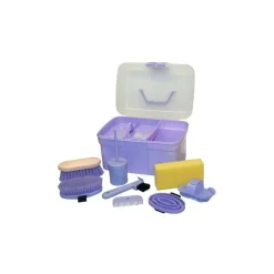 STABLE PRO Coffre de pansage complet Enfant< Sacs, Boites De Pansage|Brosses Et Bouchons Cheval