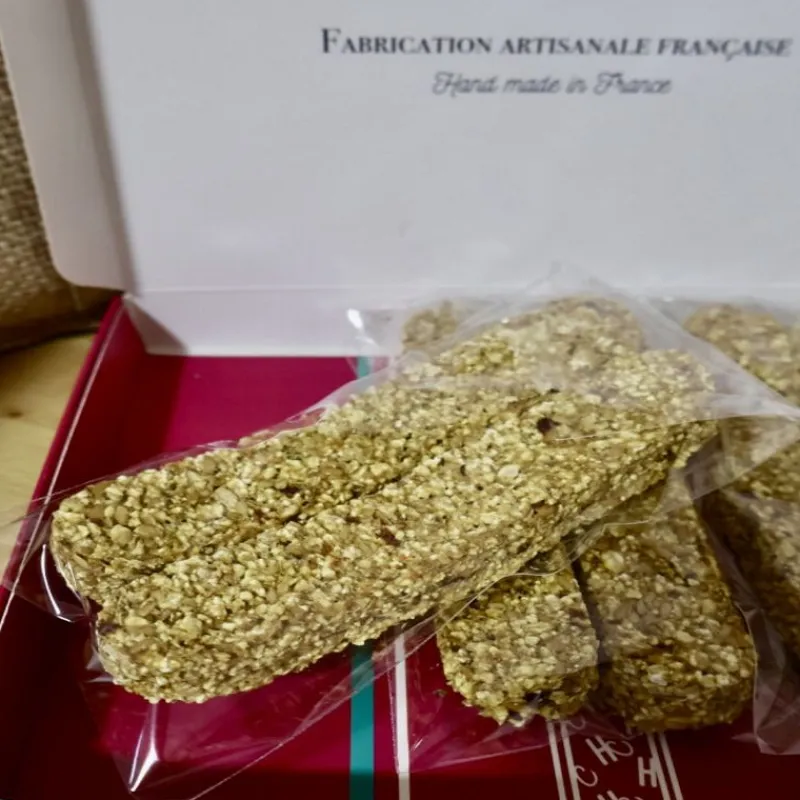 HAPPY CRACKERS Coffret Crunchy Bars Super Fruits - Friandise naturelle cheval (x6 300g) -< Friandises Cheval|Idées Cadeaux