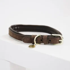 KENTUCKY DOGWEAR Collier chien Velvet Leather -< Colliers Et Laisses Pour Chien