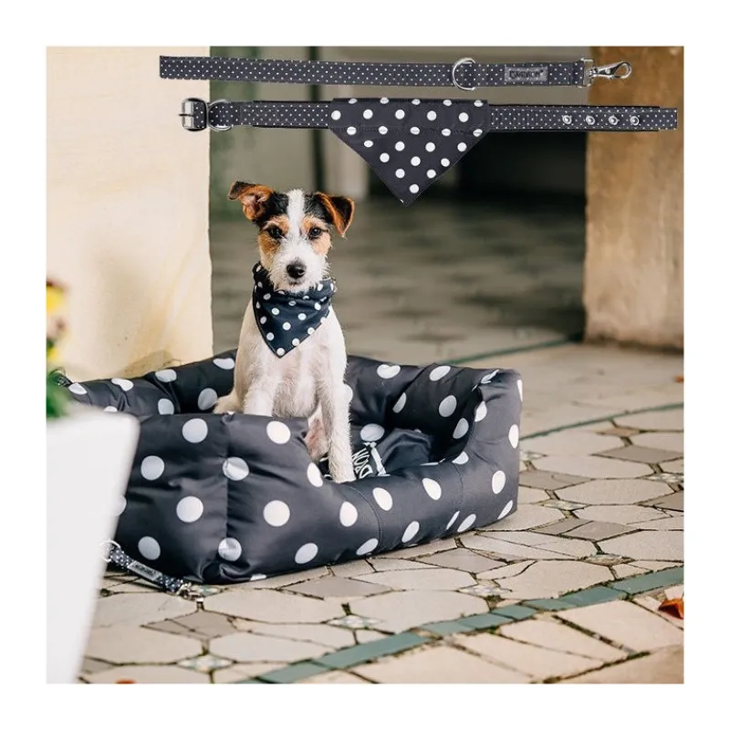 ESKADRON Collier et laisse chien tissu Nici -< Colliers Et Laisses Pour Chien