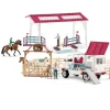 SCHLEICH Contrôle de condition physique avant le grand tournoi -< Horse Club Schleich