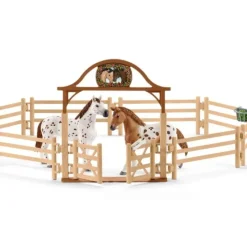 SCHLEICH Contrôle de condition physique avant le grand tournoi -< Horse Club Schleich