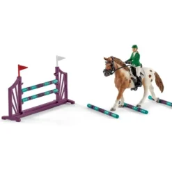 SCHLEICH Contrôle de condition physique avant le grand tournoi -< Horse Club Schleich