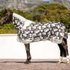 EQUILIBRIUM Couverture anti-dermite cheval intégrale Field Relief -< Masque Et Couverture Anti-Uv Cheval|Dermite Estivale Cheval