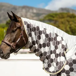 EQUILIBRIUM Couverture anti-dermite cheval intégrale Field Relief -< Masque Et Couverture Anti-Uv Cheval|Dermite Estivale Cheval