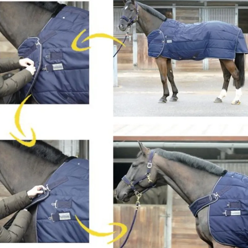 KAVALKADE Couverture cheval 2 en 1 écurie et marcheur Halifax 200gr -< Couvre-Reins Et Couvertures De Marcheur|Couvertures De Box