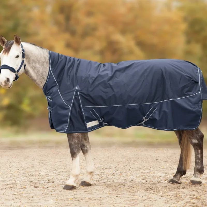 WALDHAUSEN Couverture extérieur cheval 200g encolure haute Comfort Clip'in -< Couvertures D'Extérieur Cheval