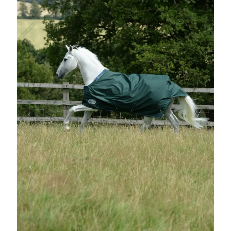 BUCAS Couure extérieur cheval Green line 300g en tissu recyclable -< Couvertures D'Extérieur Cheval