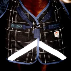 HORSEWARE Couverture extérieur cheval 0gr Rhino Plus Reflectech -< Couvertures D'Extérieur Cheval