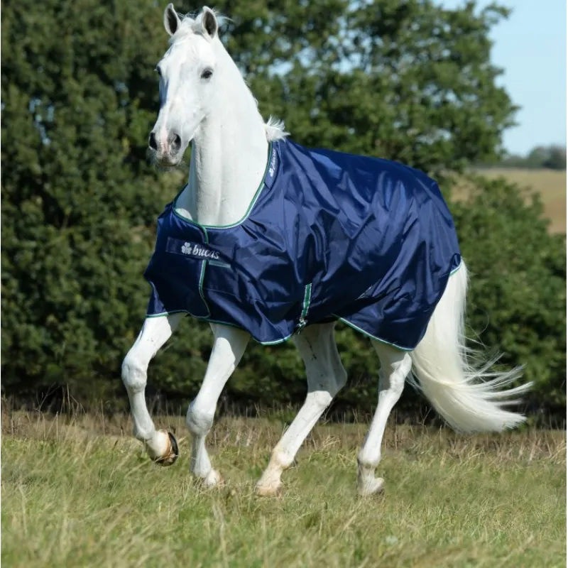 BUCAS Couverture extérieur cheval doublée polaire Smartex Rain -< Couvertures D'Extérieur Cheval