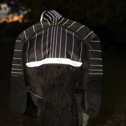 HORSEWARE Couverture extérieur cheval avec couvre-cou réfléchissante Amigo Reflectech Plus 50g -< Couvertures D'Extérieur Cheval