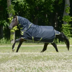 BUCAS Couverture extérieur cheval avec couvre-cou Oasis 900 deniers 100g -< Couvertures D'Extérieur Cheval