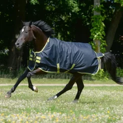 BUCAS Couverture extérieur cheval avec couvre-cou Oasis 900 deniers 100g -< Couvertures D'Extérieur Cheval