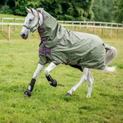HORSEWARE Couverture extérieur cheval avec couvre-cou Amigo Hero Ripstop Lite 0g -< Couvertures D'Extérieur Cheval
