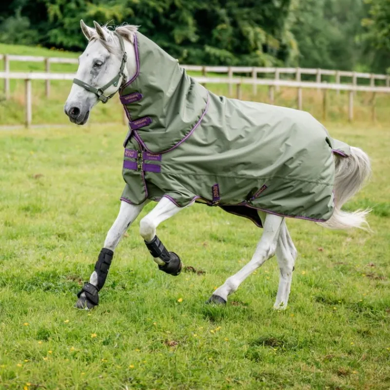 HORSEWARE Couverture extérieur cheval avec couvre-cou Amigo Hero Ripstop Lite 0g -< Couvertures D'Extérieur Cheval