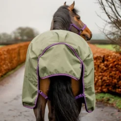 HORSEWARE Couverture extérieur cheval avec couvre-cou Amigo Hero Ripstop Lite 0g -< Couvertures D'Extérieur Cheval