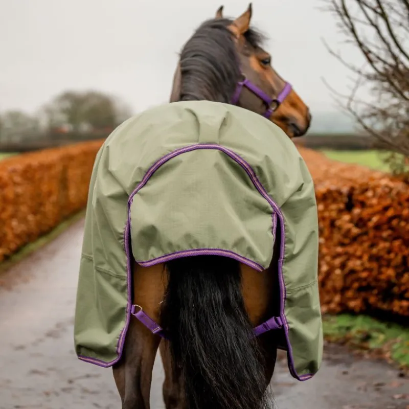 HORSEWARE Couverture extérieur cheval avec couvre-cou Amigo Hero Ripstop Lite 0g -< Couvertures D'Extérieur Cheval