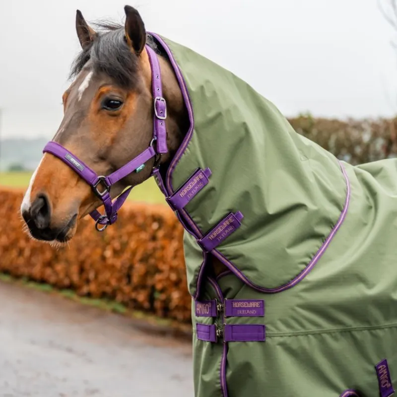 HORSEWARE Couverture extérieur cheval avec couvre-cou Amigo Hero Ripstop Lite 0g -< Couvertures D'Extérieur Cheval