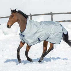 BUCAS Couverture extérieur cheval encolure haute thermorégulante 300g Power Turnout Extra -< Couvertures D'Extérieur Cheval