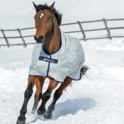 BUCAS Couverture imperméable cheval thermorégulante Power Turnout Médium 150g -< Couvertures D'Extérieur Cheval