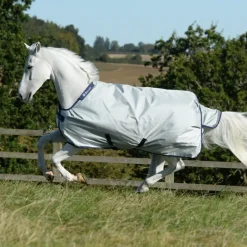 BUCAS Couverture imperméable cheval thermorégulante Power Turnout Médium 150g -< Couvertures D'Extérieur Cheval