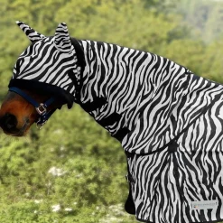 WALDHAUSEN Couvre-cou anti-mouches Zebra -< Couvre-Cou Cheval|Couvertures Anti-Mouche Cheval