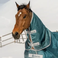 BUCAS Couvre-cou imperméable cheval Atlantic 50g -< Couvre-Cou Cheval