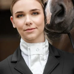 ELT Cravate de dressage plastron Grazia - Waldhausen<Femme Concours Junior|Concours Femme