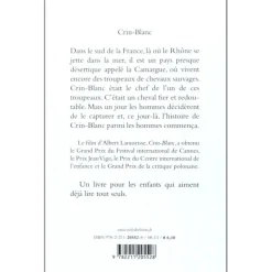 EQUIBOOKS Crin blanc (nouvelle edition) - EDL< Librairie Equibooks