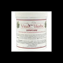 VITAL HERBS Crème pour la peau cheval 500 ml Derm Care -< Désinfectant Et Cicatrisant Cheval|Plaie Cheval
